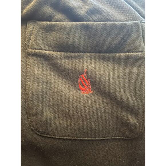 VTG NWT Nautica Sweatpants Mens Classic Black Size Large - Picture 7 of 7